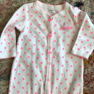 NWOT Carter’s Girls My First Easter Onesie 9m
